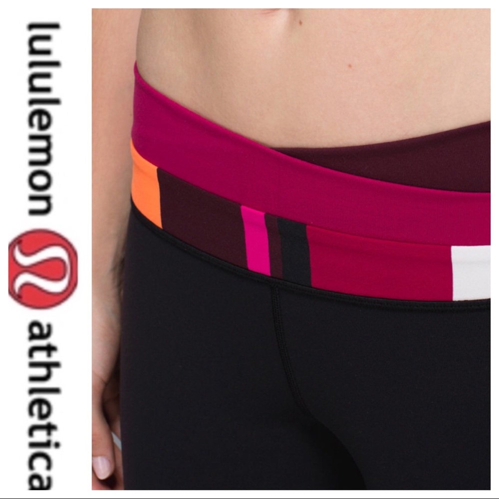 💕SALE💕Lululemon Astro Blossom Stripe Black Berry - Picture 3 of 8